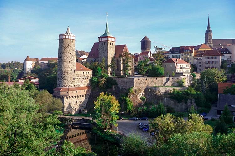 Blick von der Friedensbrücke, Bautzen